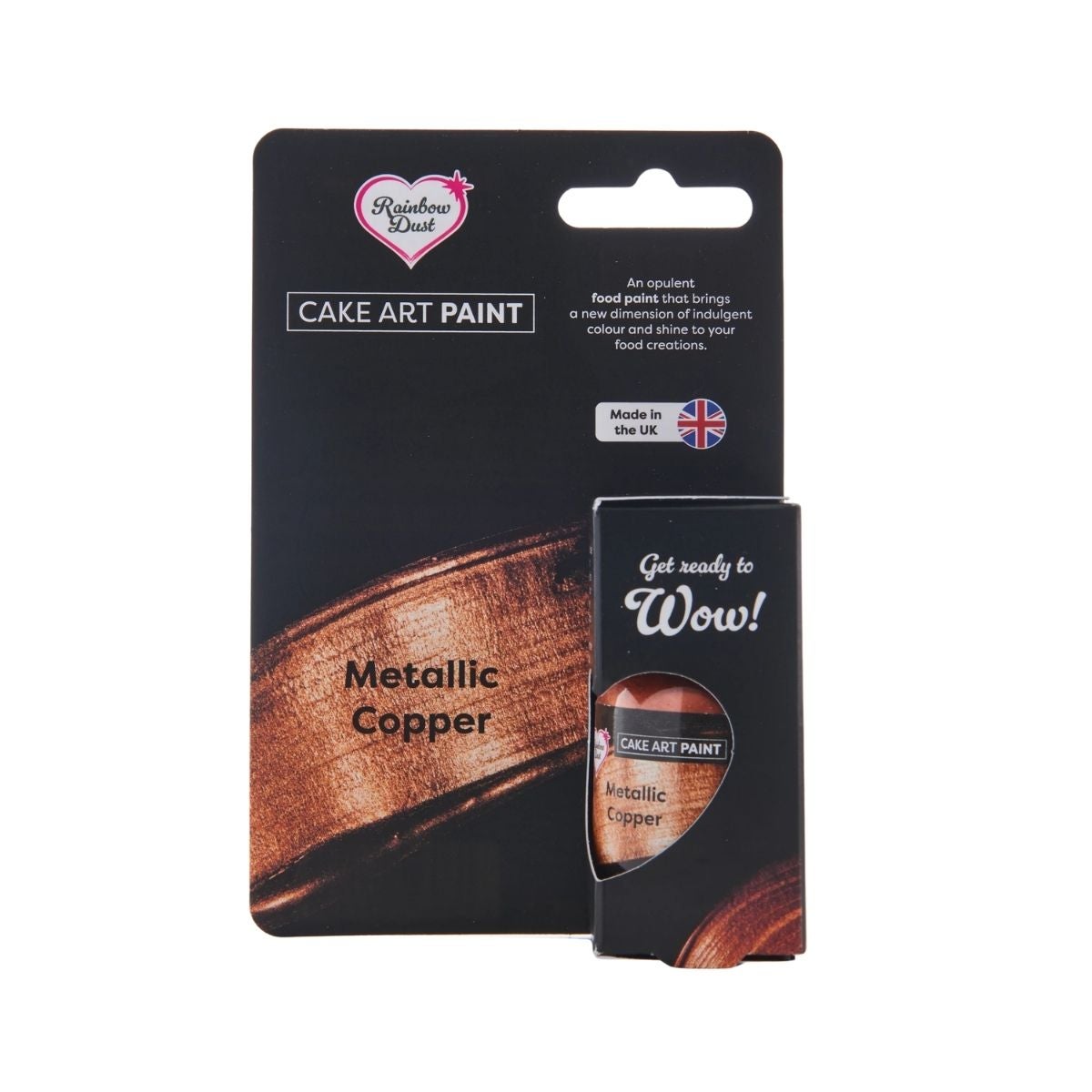 Rainbow Dust Cake Art Paint Metallic Paint Koper 25g