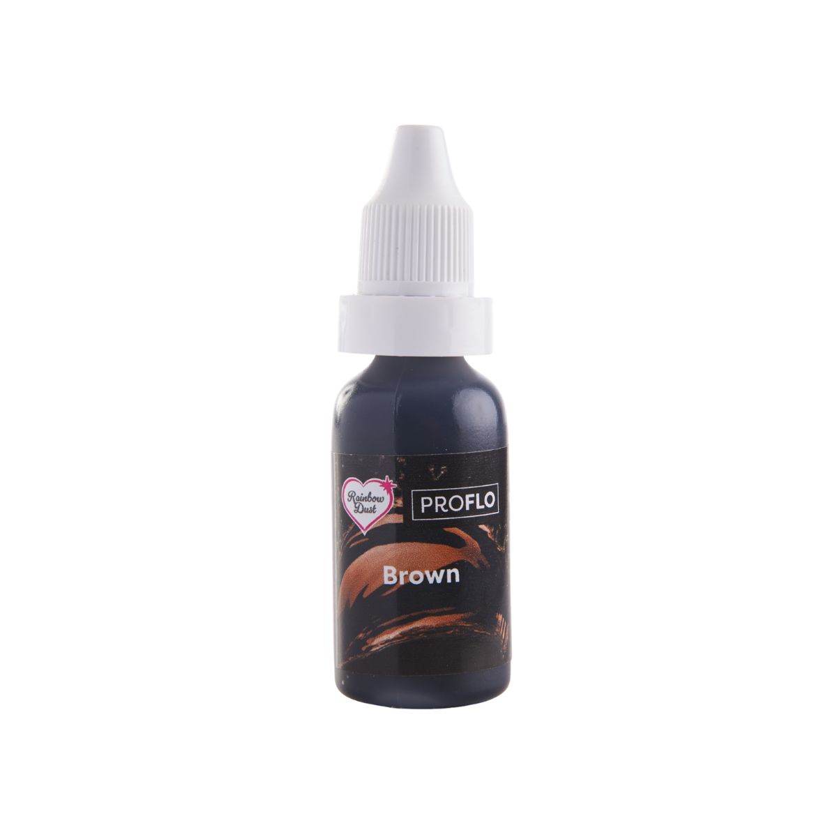 Rainbow Dust Pro-Flo Liquid Colour Bruin 16ml