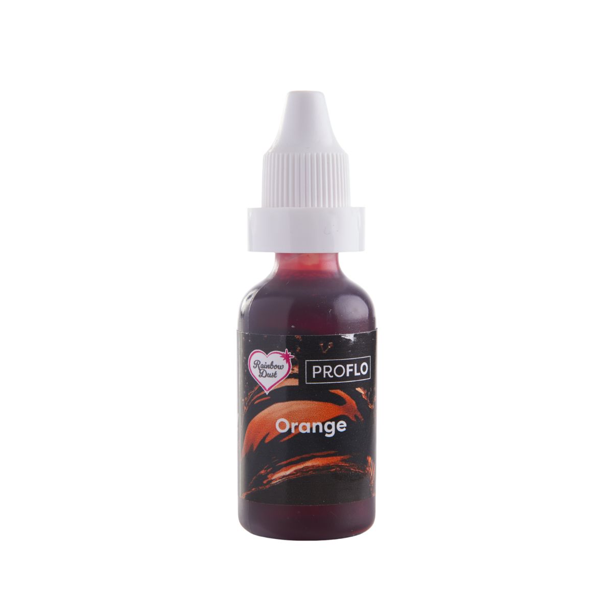 Rainbow Dust Pro-Flo Liquid Colour Oranje 16ml