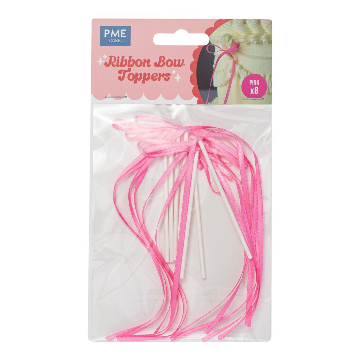 PME Strik Toppers Pink pk/8