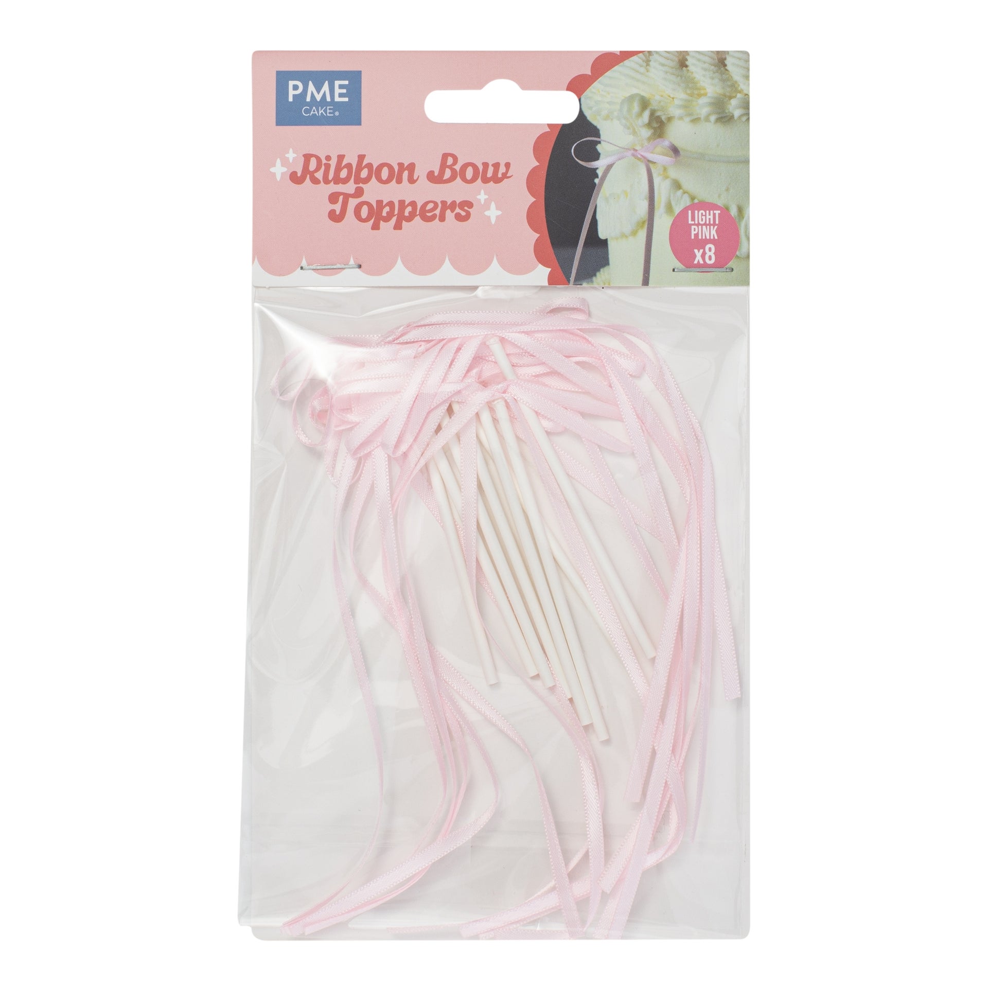 PME Strik Toppers Lichtroze pk/8