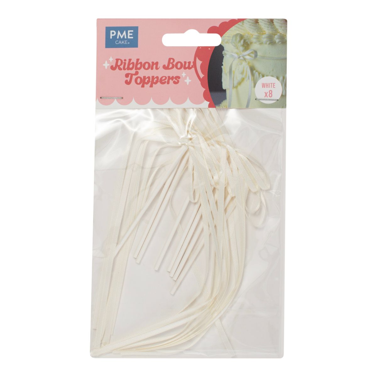PME Strik Toppers Wit pk/8