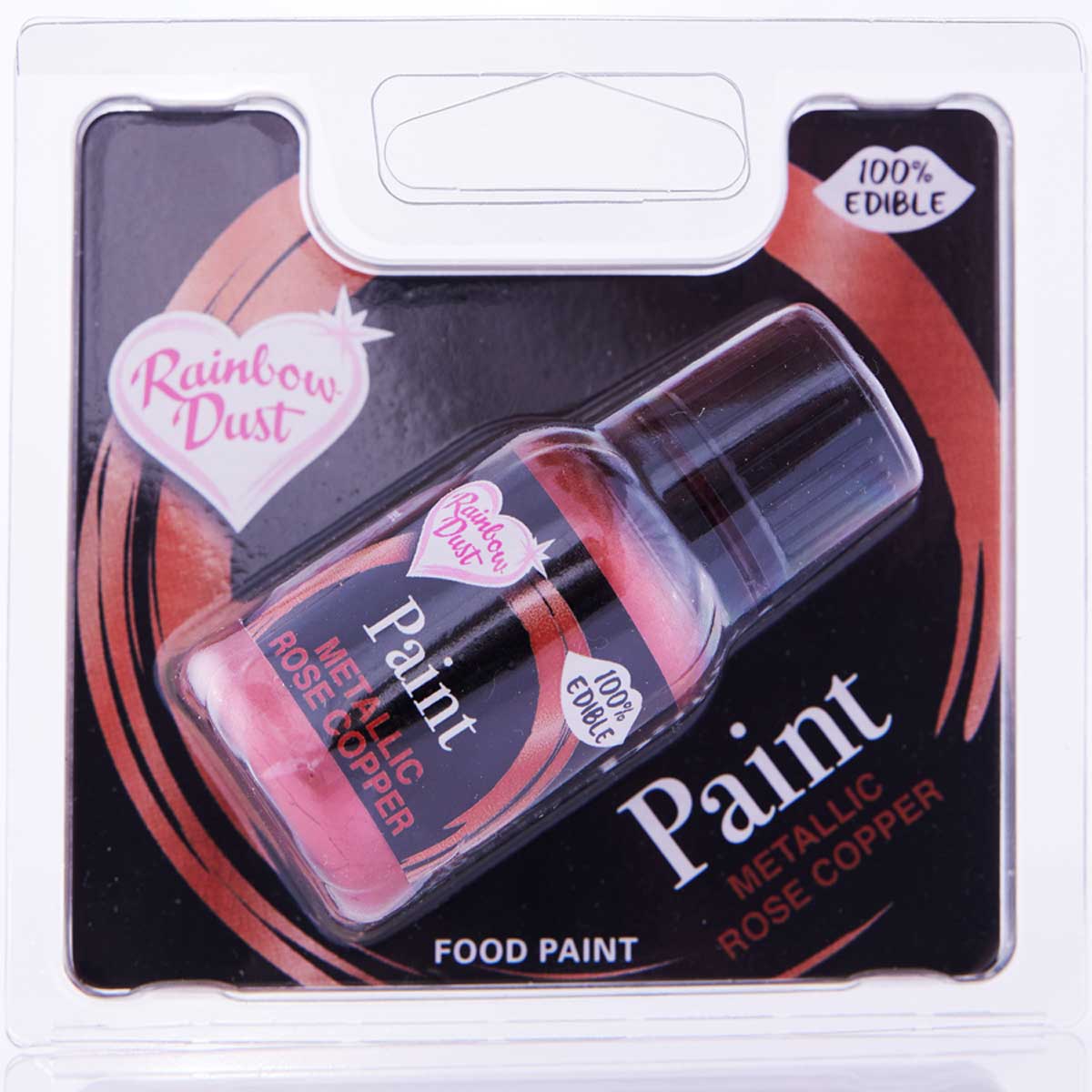 Rainbow Dust Metallic Paint Rosékoper25g