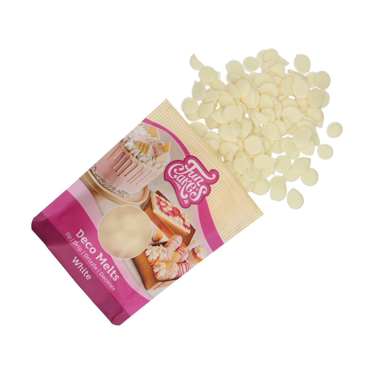 FunCakes Deco Melts Wit 250g