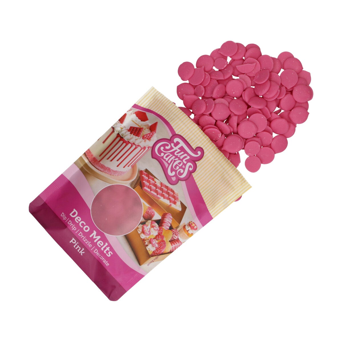 FunCakes Deco Melts Roze 250g