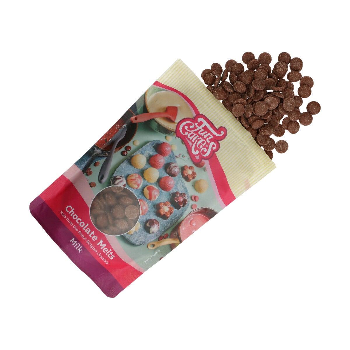 FunCakes Chocolade Melts Melk 350g