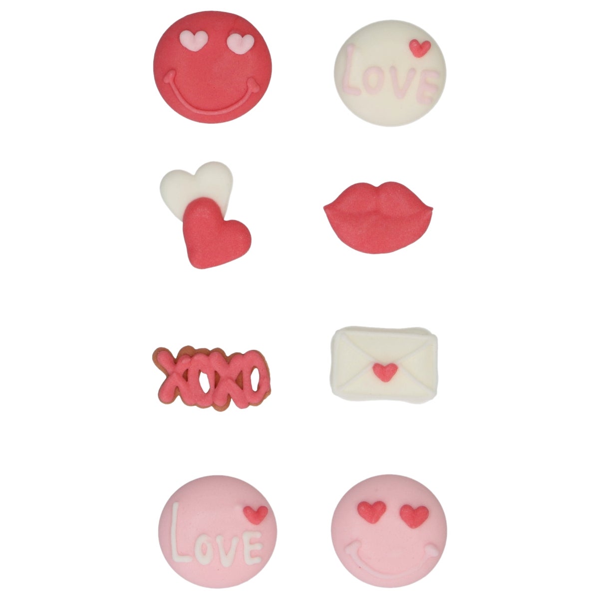 FunCakes Suikerdecoraties Love set/8