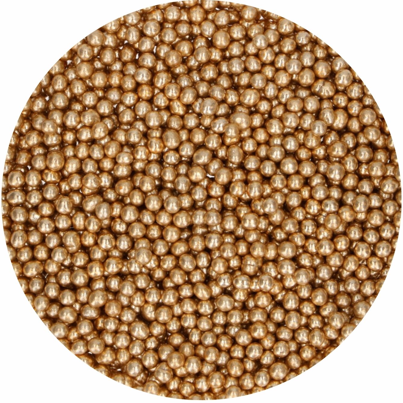 FunCakes Sugar Pearls Medium Vintage Goud 80g
