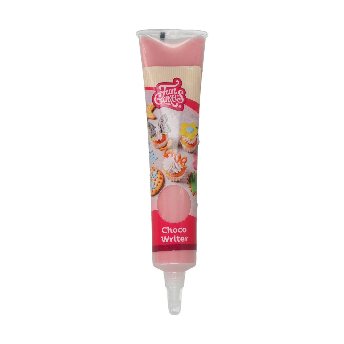 FunCakes Choco Writer Pastel Roze 25g