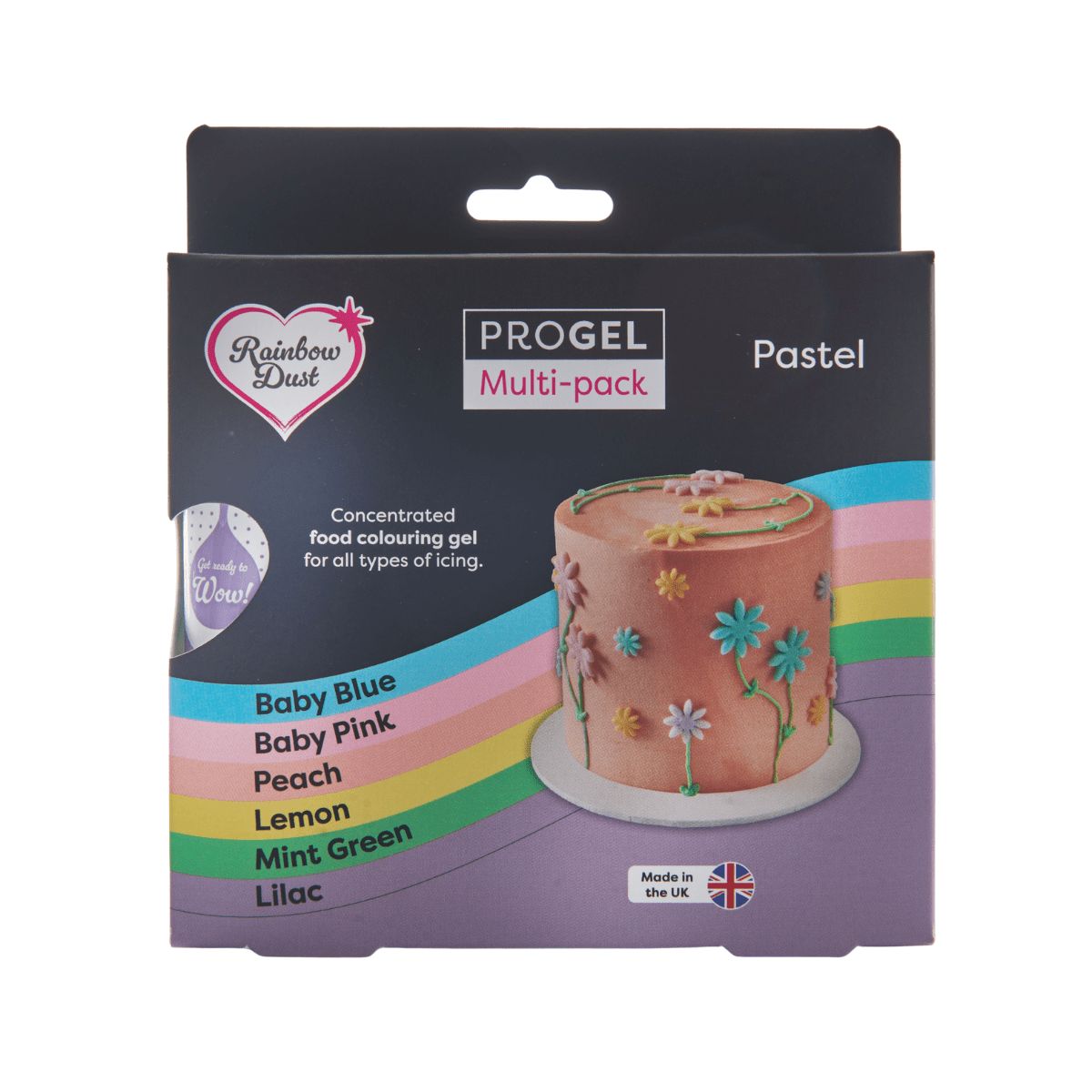 Rainbow Dust ProGel® Multipack Pastel set/6