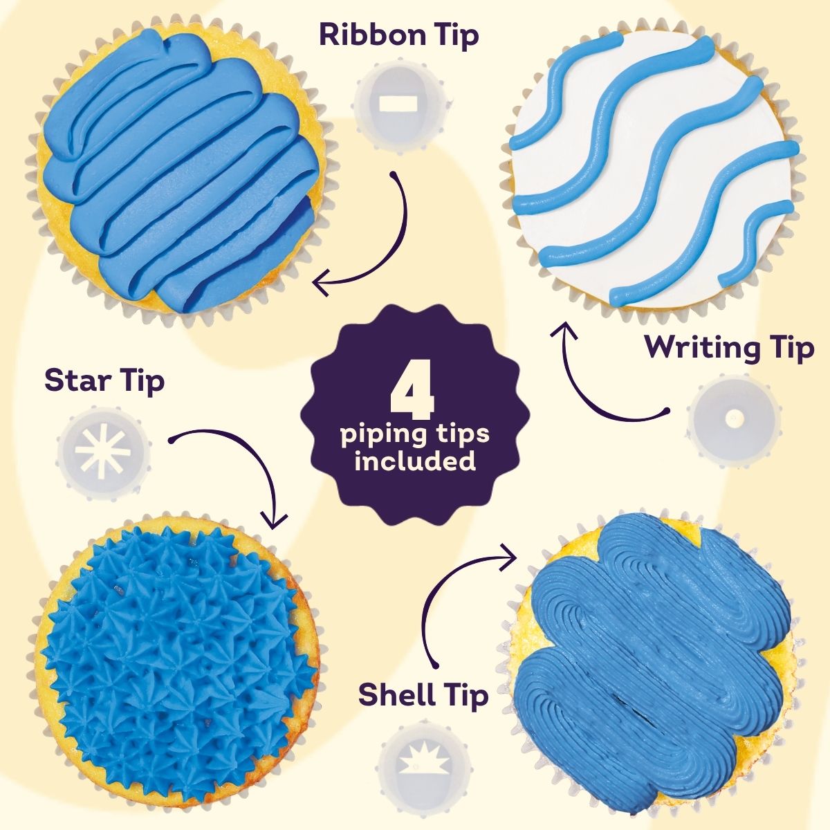Wilton Decorator Icing Blauw 212g