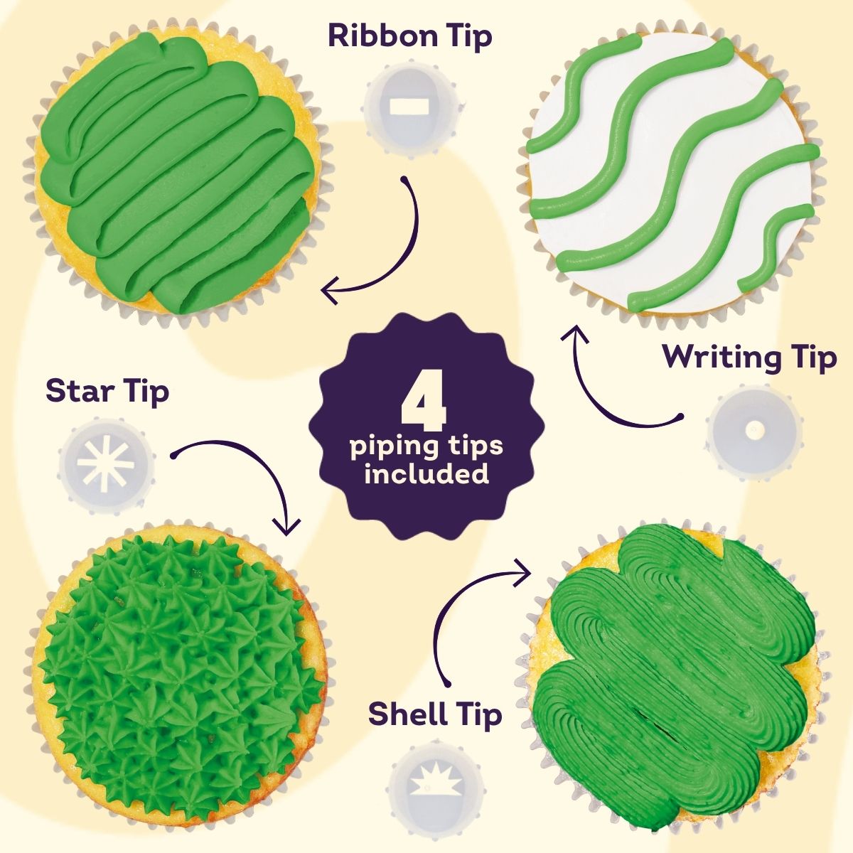 Wilton Decorator Icing Groen 212g