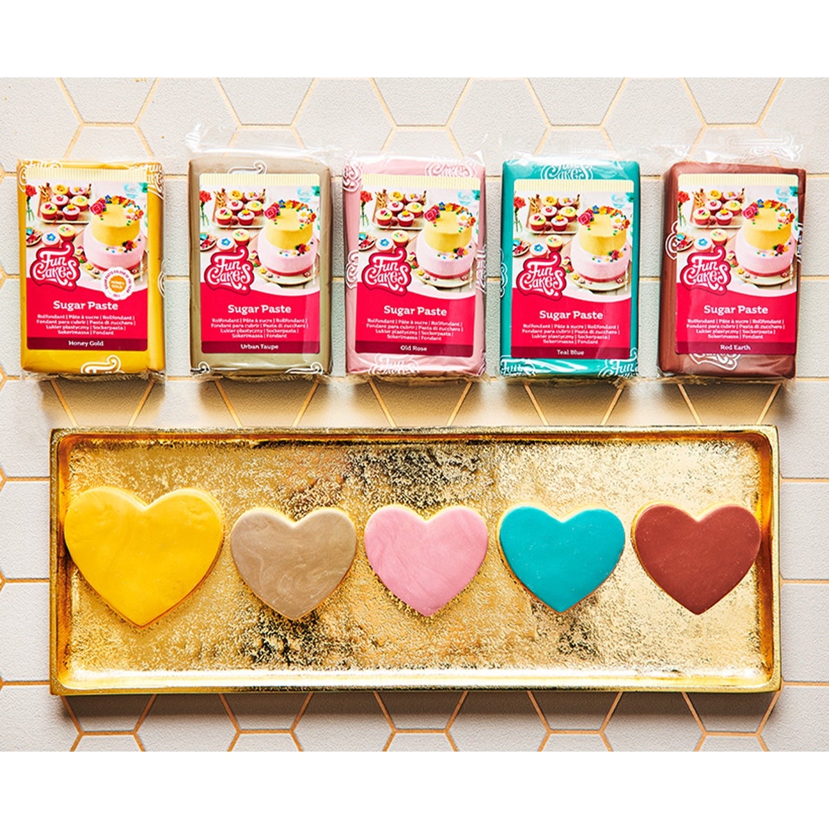 FunCakes Fondant Old Rose 250g