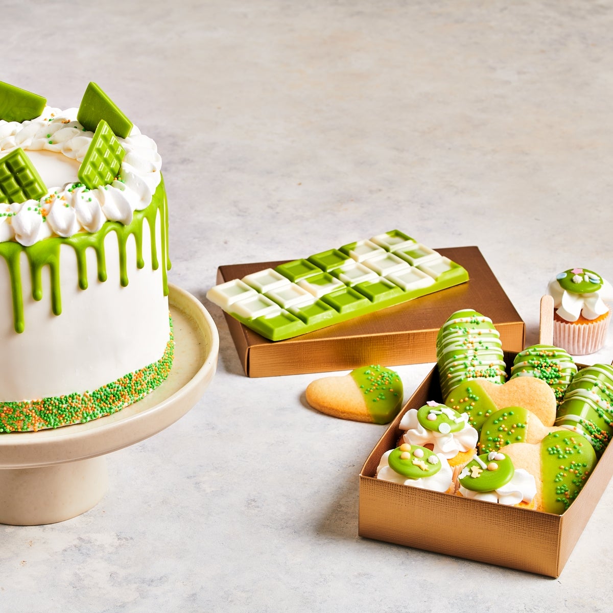 FunCakes Deco Melts Groene Appelsmaak 250g