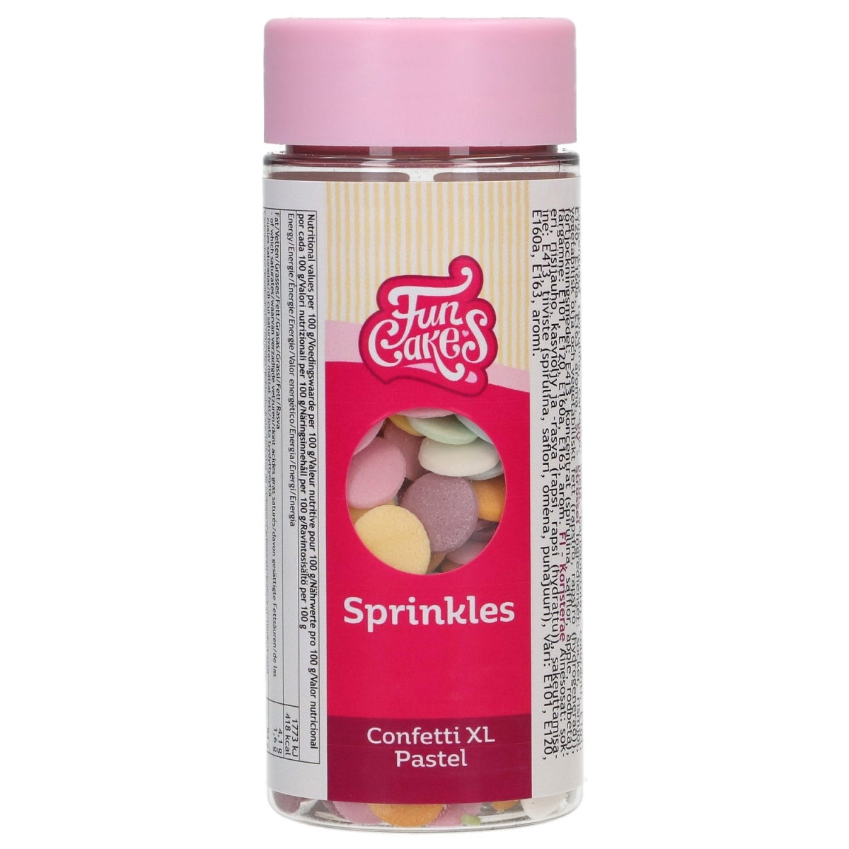 FunCakes Confetti XL Pastel 55g