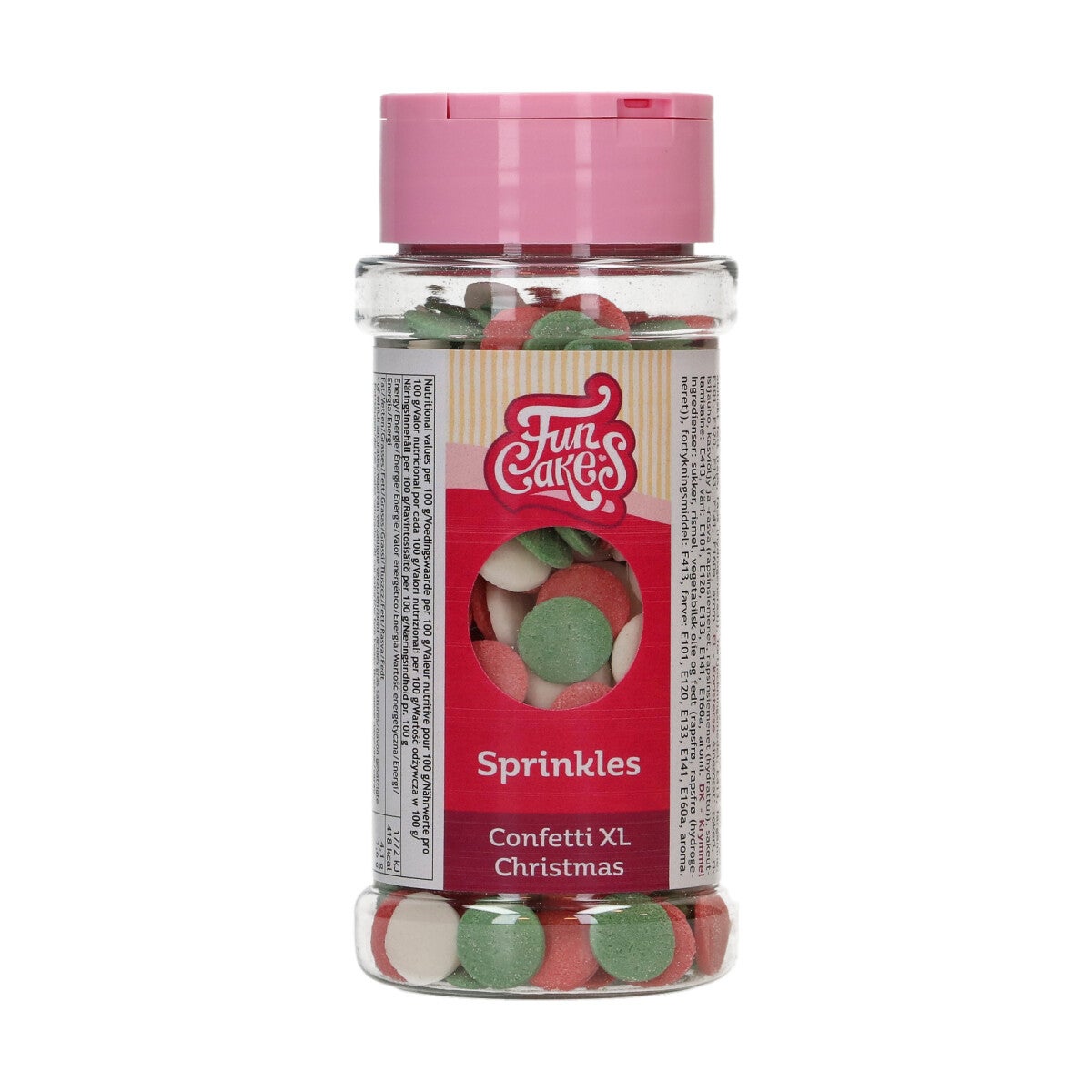 FunCakes Confetti XL Kerst 55g