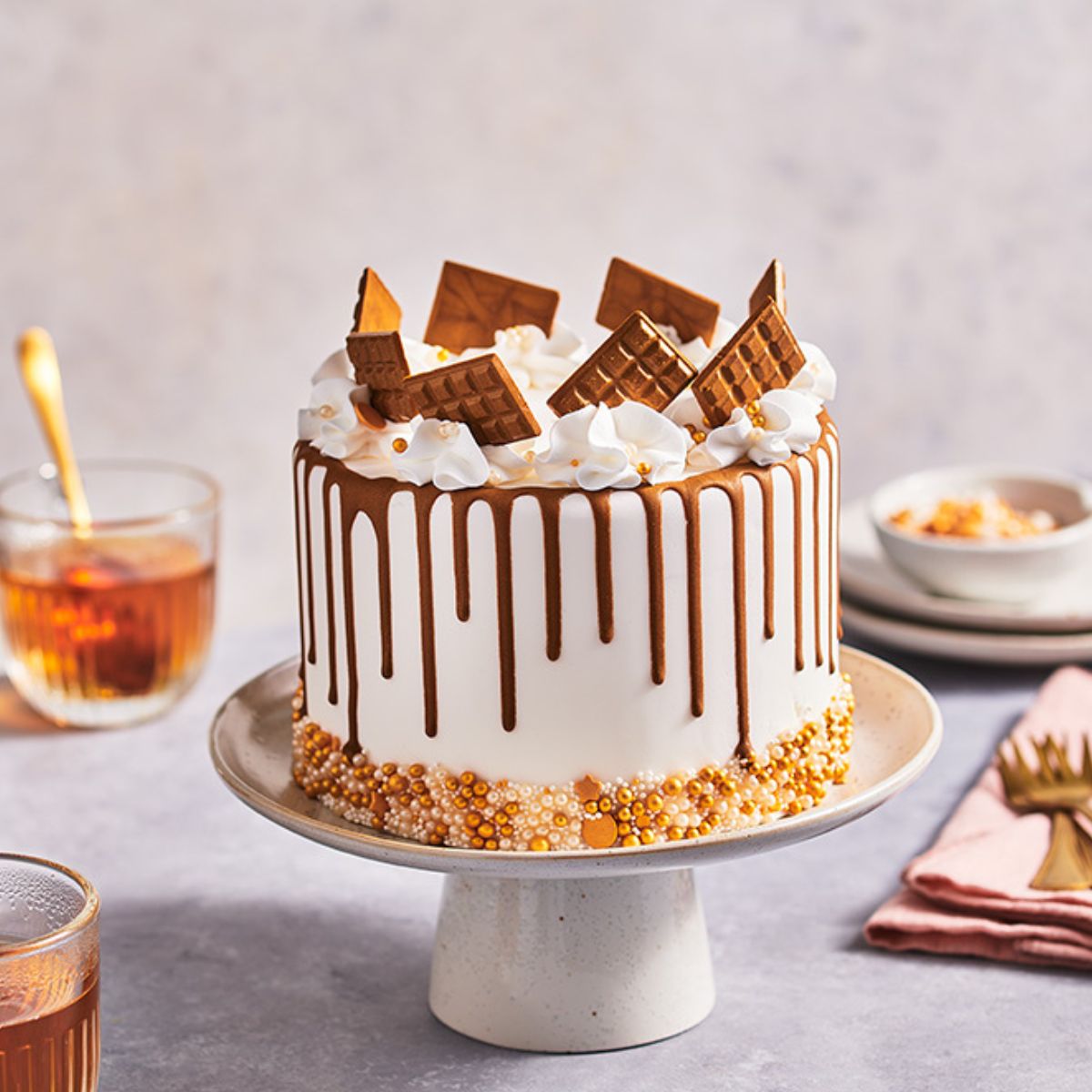 FunCakes Cake Drip Donkergoud 180 g