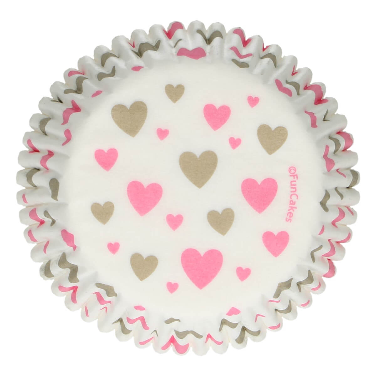 FunCakes Baking Cups Hearts pk/48