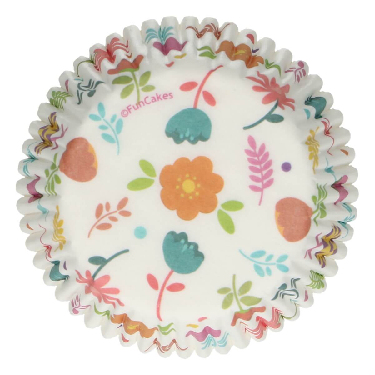 FunCakes Baking Cups Bloemen pk/48