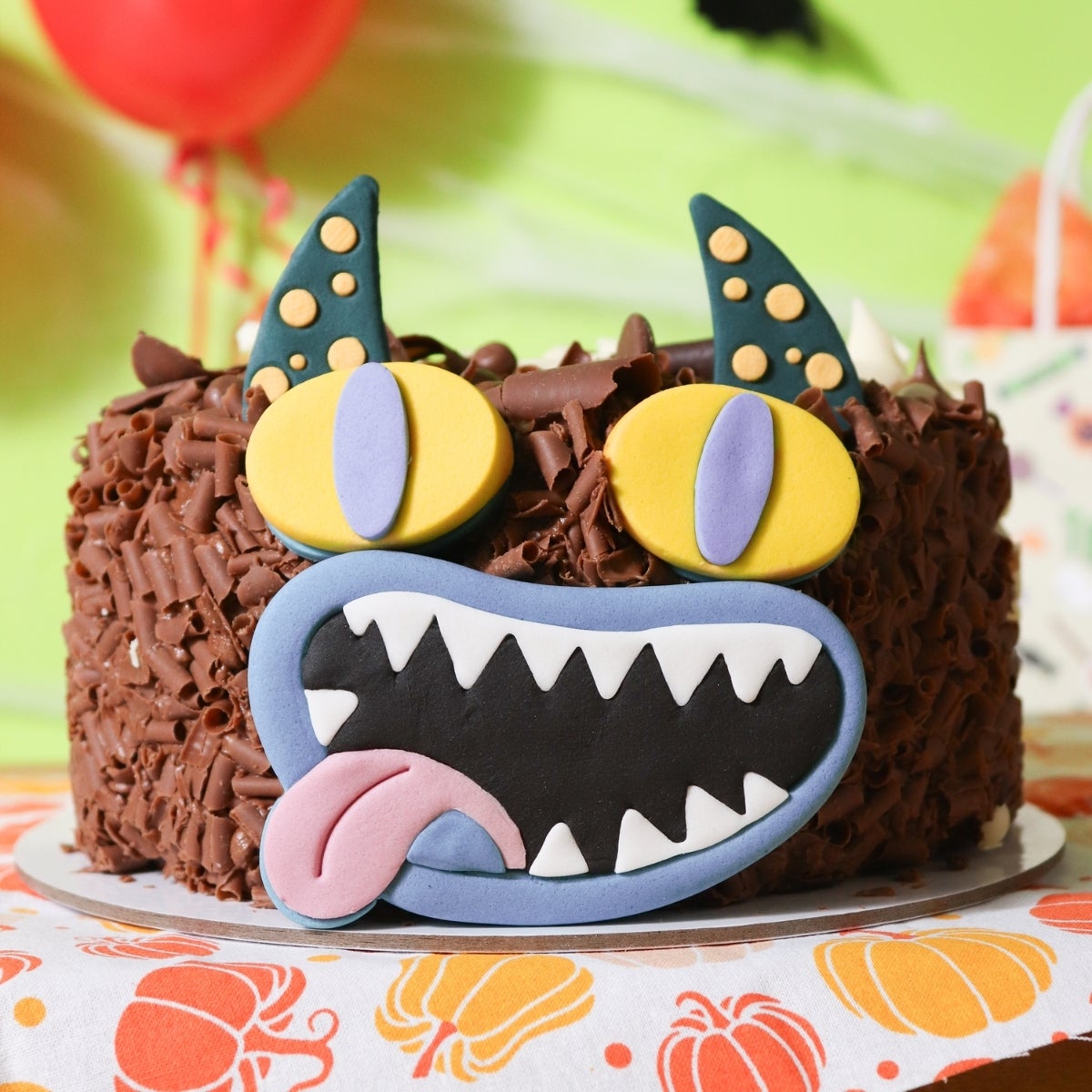 PME Halloween Taart Suikerdecoraties Monster Gezicht set/5