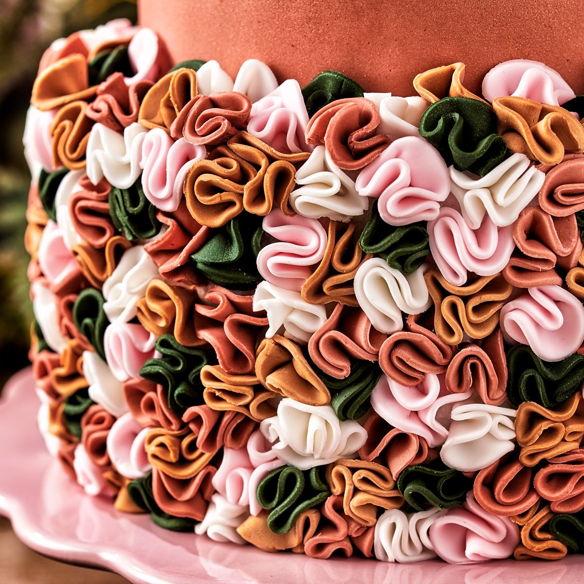FunCakes Fondant Shimmering Rose 250g
