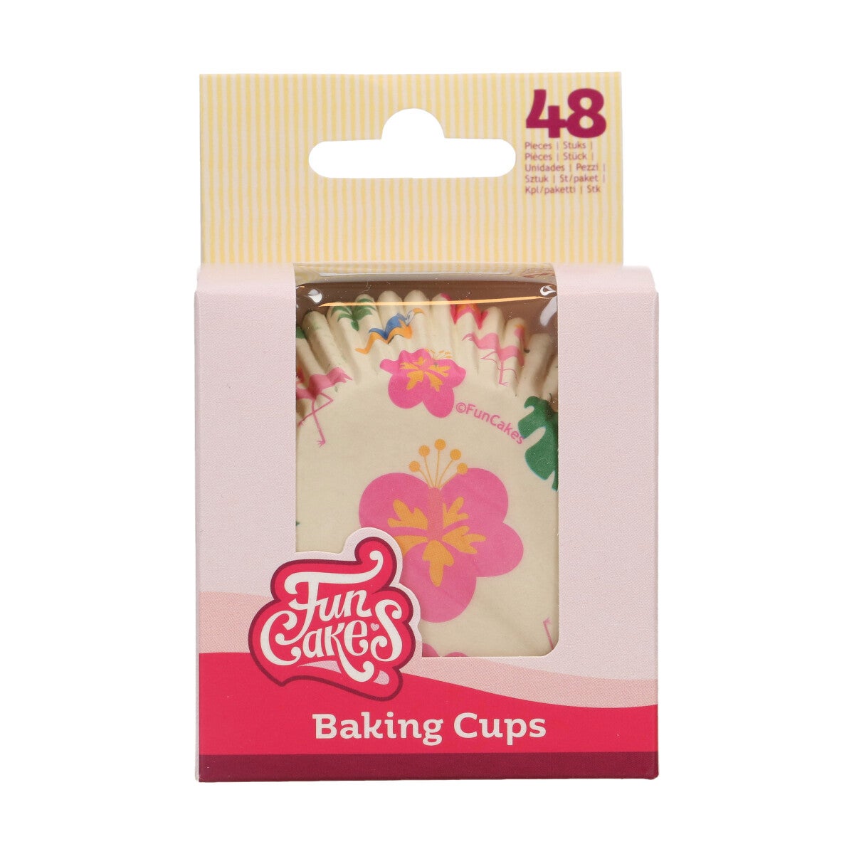 FunCakes Cupcakevormpjes Tropisch pk/48