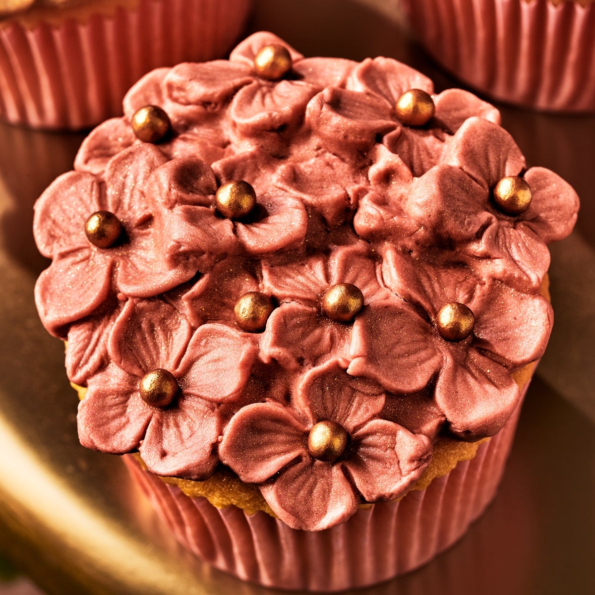 FunCakes Rolfondant Shimmering Rose 250g BBD Discount