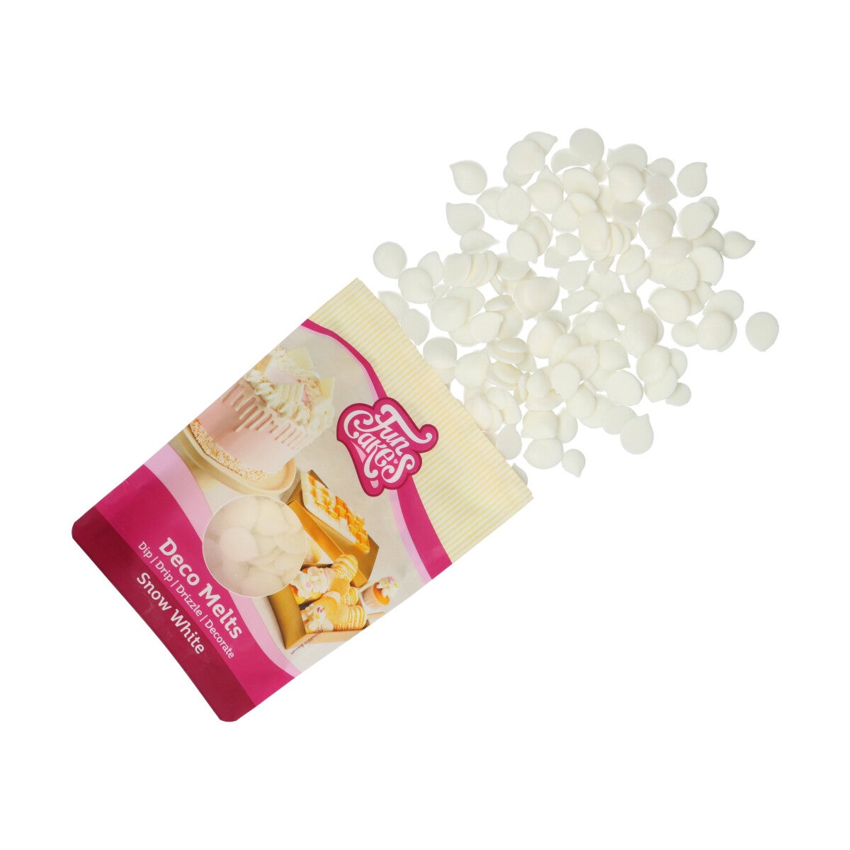 FunCakes Deco Melts Natural White 250g