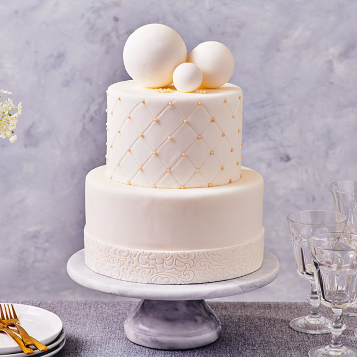 FunCakes Fondant Covering Paste White (2x2,5kg) 5kg