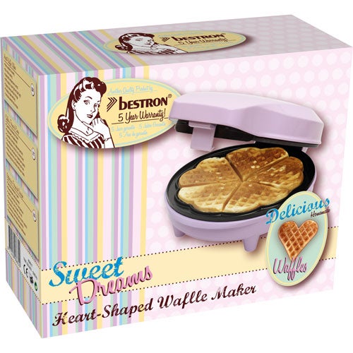 Bestron Sweet Dreams - Hartjes Wafel IJzer