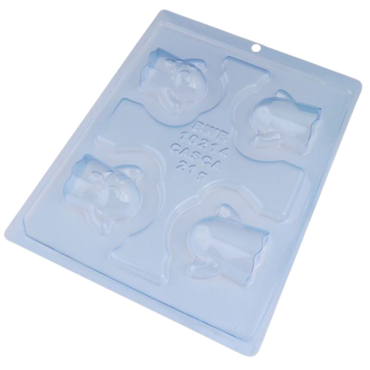BWB Chocolate Mould 3 delig Mini Spookje