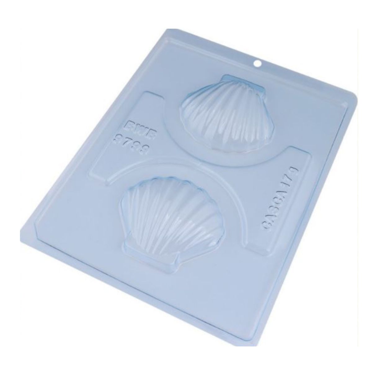 BWB Chocoladevorm 3-delig - Zeeschelpen