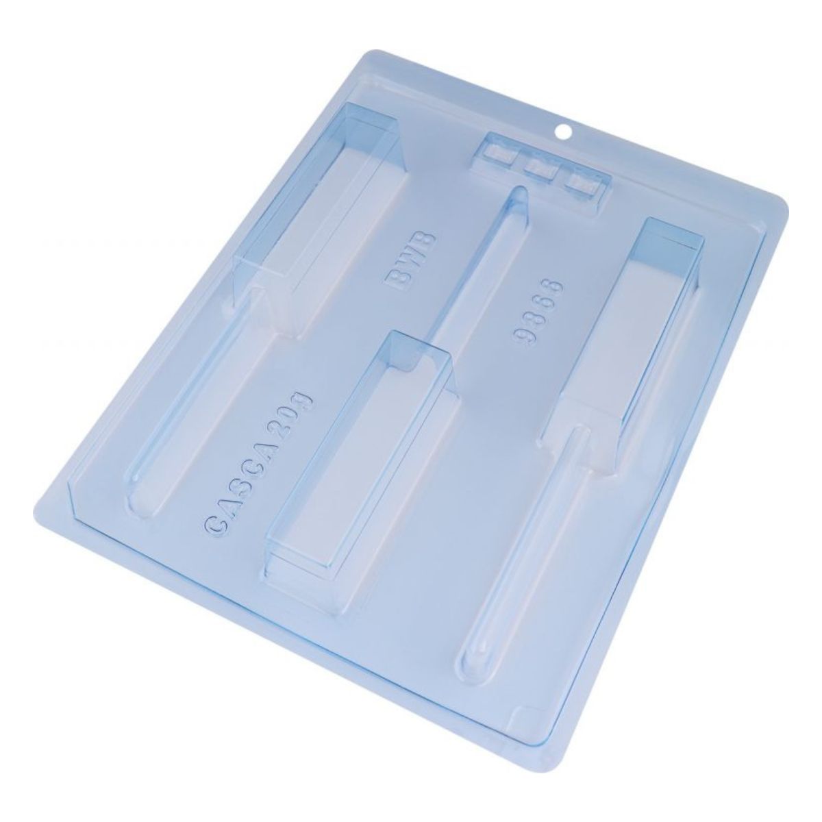 BWB Chocoladevorm 3-delig - Gesmolten Chocoladereep