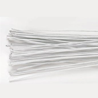 Culpitt Floral Wire White set/50 -26 gauge-