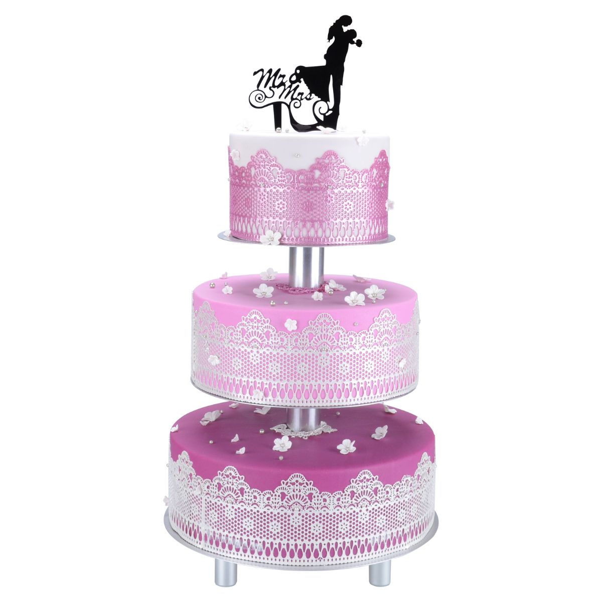 Cake-Masters - Cake Stand 3 Tiers - 38cm high