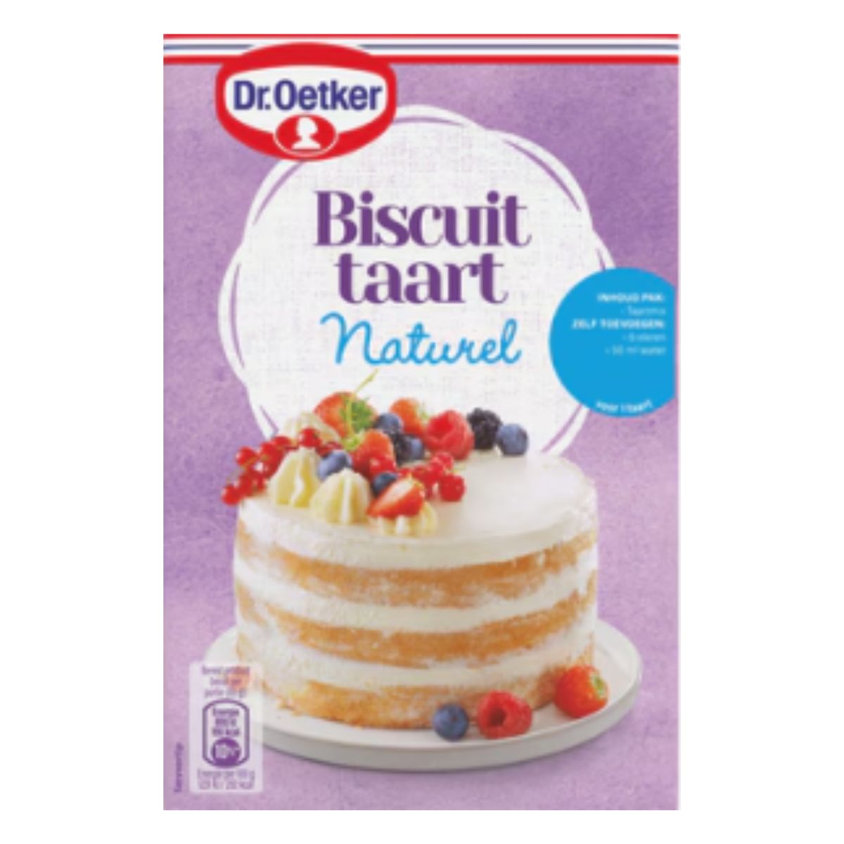 Dr. Oetker Basis Biscuittaart