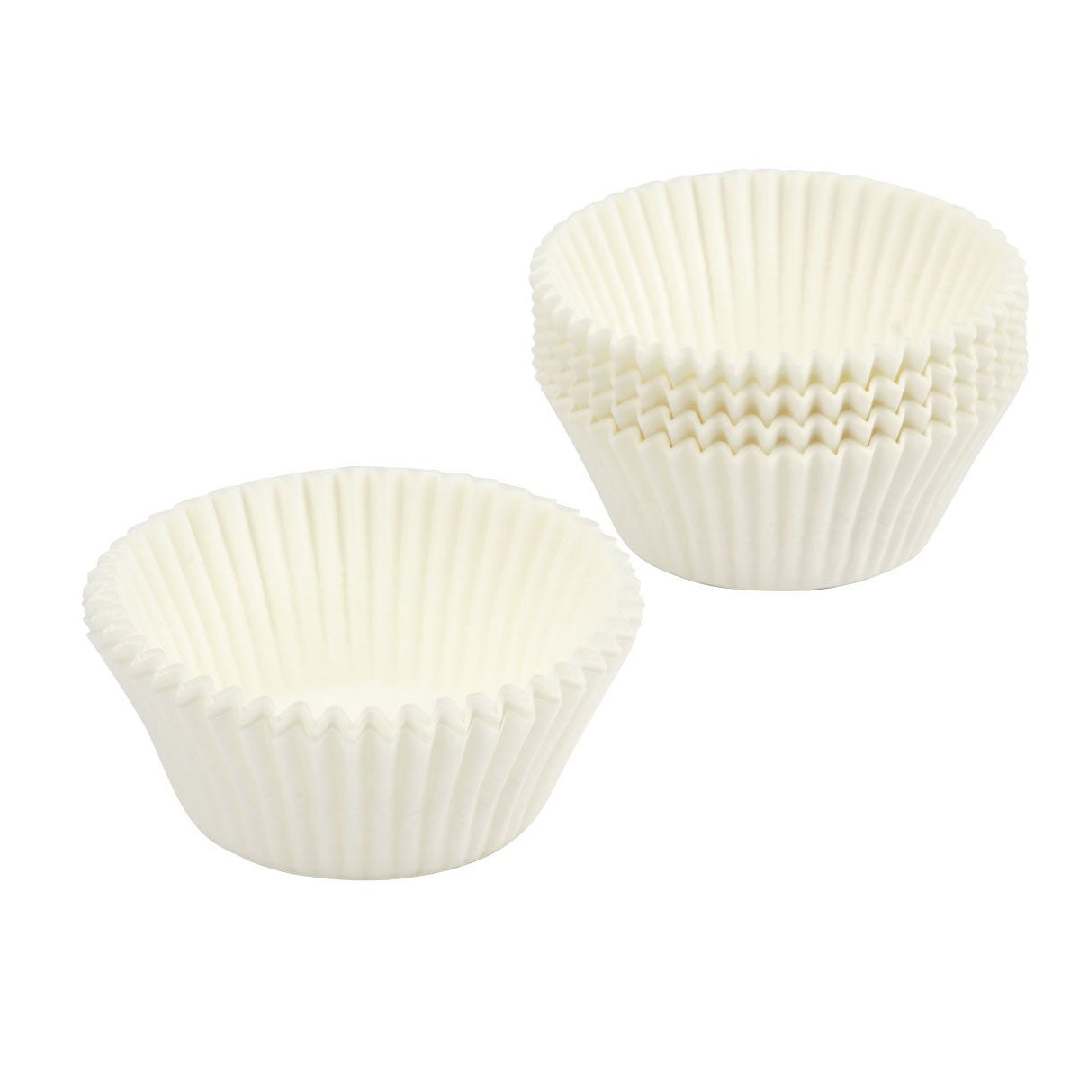 Dr. Oetker Grote Cupcakevormpjes Wit Ø6cm pk/80