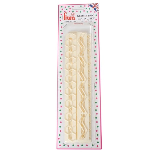 FMM Straight Frill Cutters no.5 (Geometric Edging)