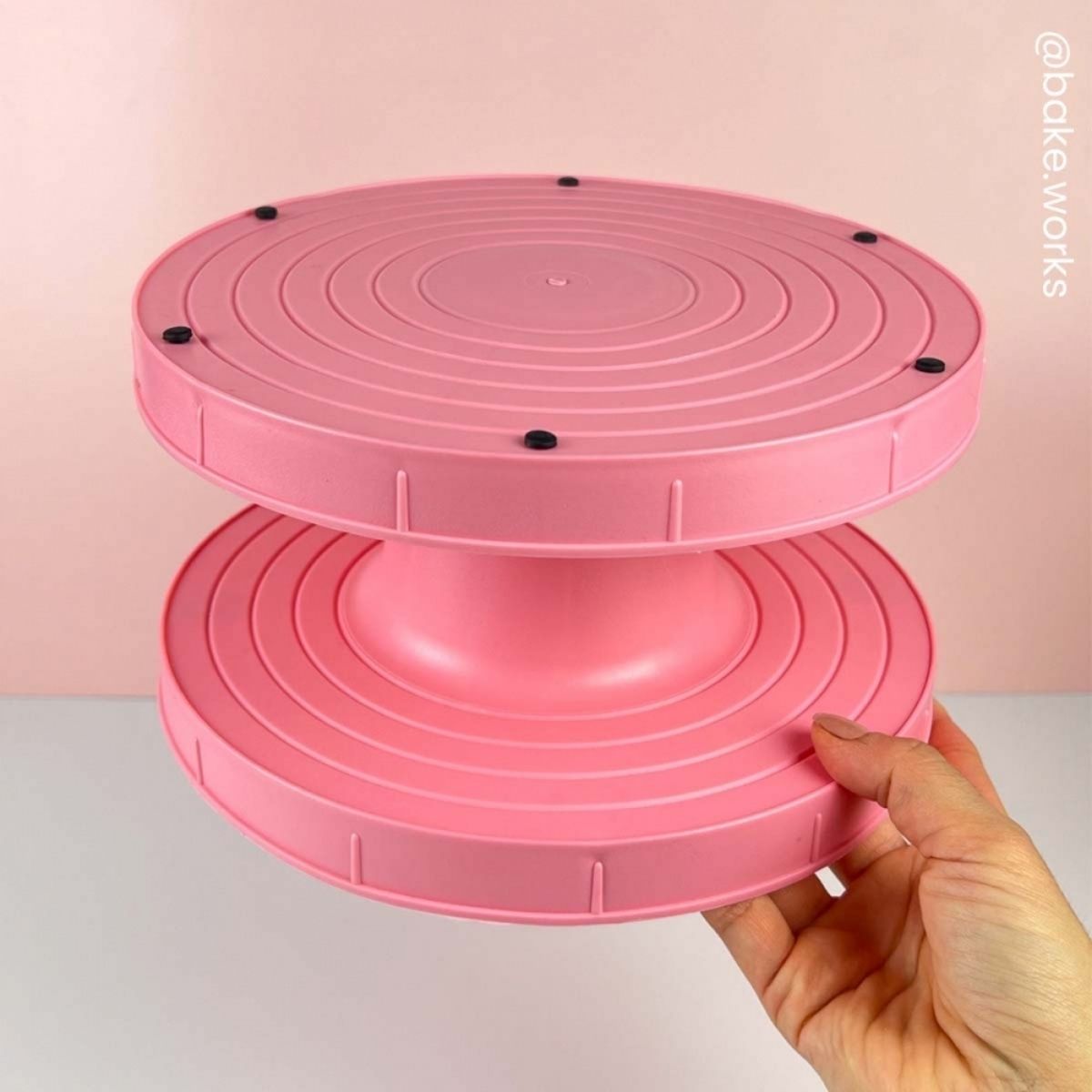 FMM Cake Decorating Turntable - Roze ⌀23cm