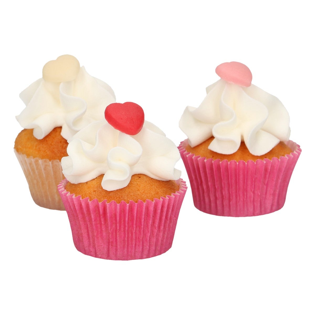 FunCakes Marsepein Decoratie Hartjes Klein Assorti Set/30