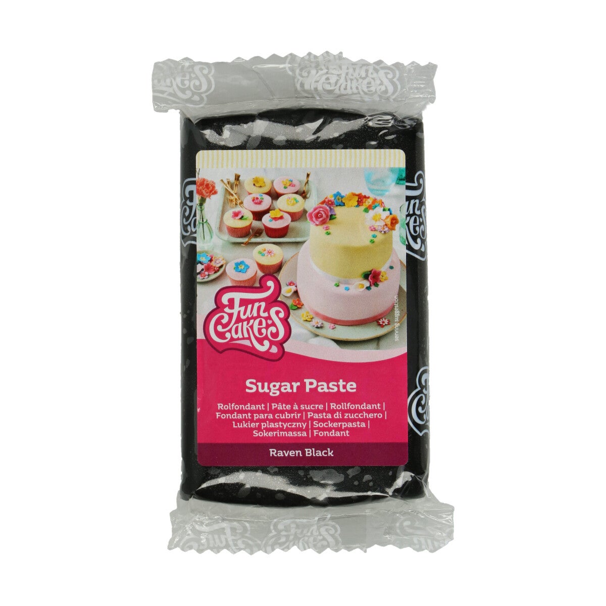 FunCakes Rolfondant Zwart 250g