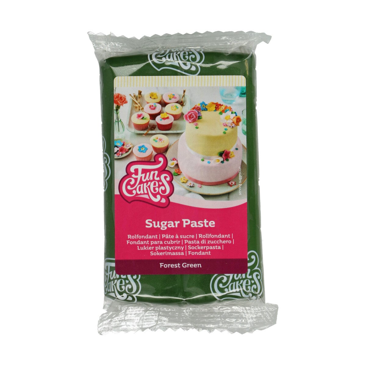 FunCakes Rolfondant Bos Groen 250g
