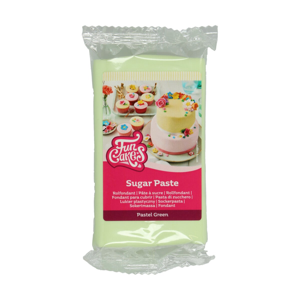 FunCakes Rolfondant Pastel Green 250 g