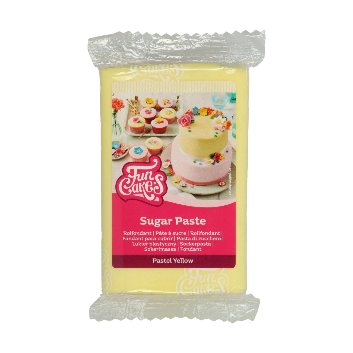 FunCakes Rolfondant Pastel Geel 250g