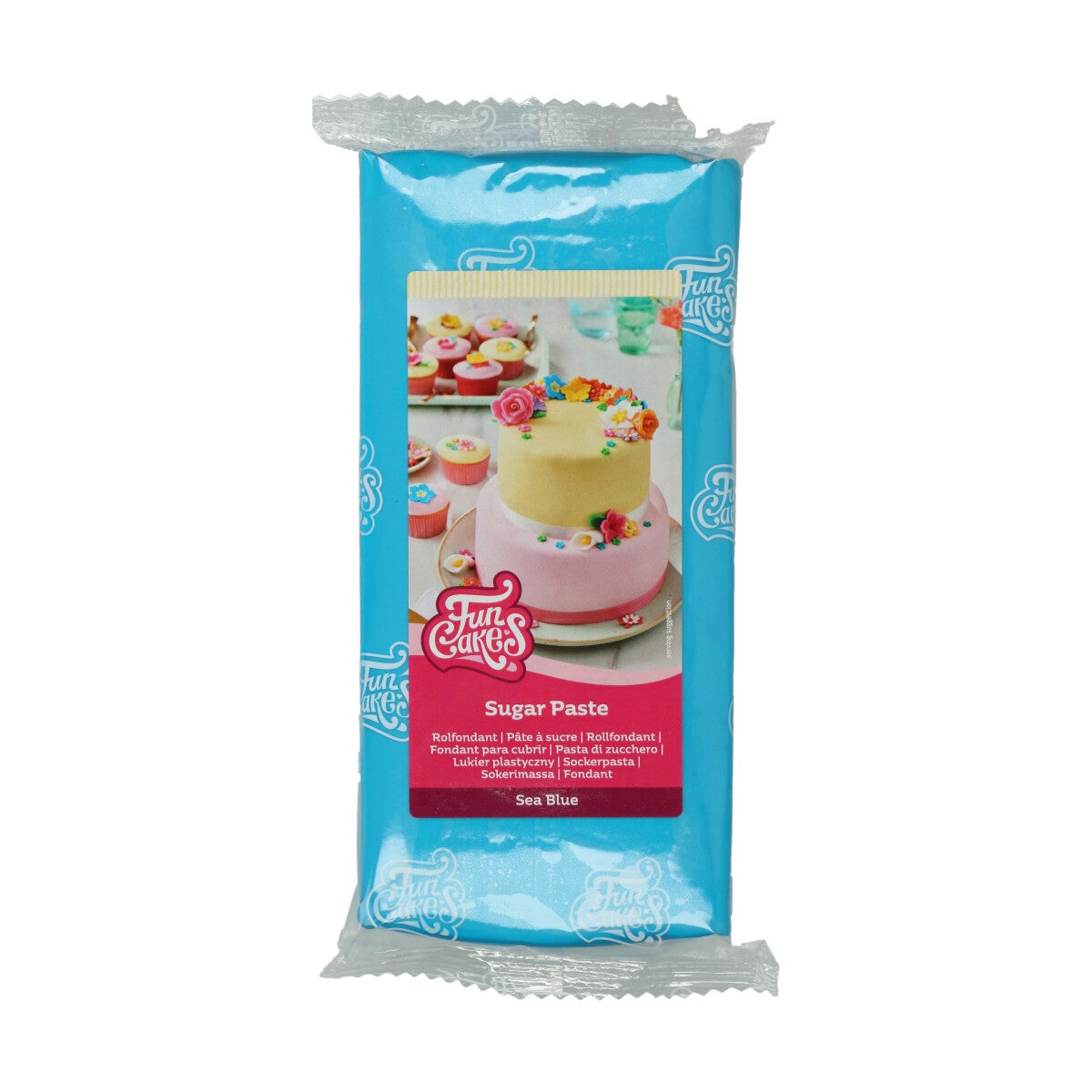 FunCakes Rolfondant Zeeblauw 1kg