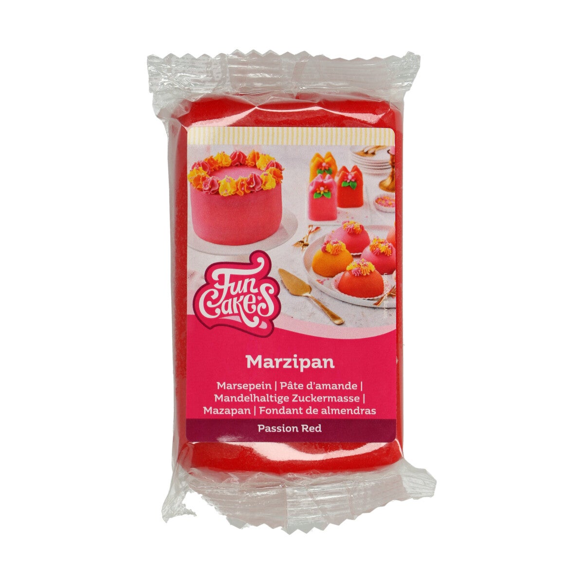 FunCakes Marsepein Passion Red 250 g