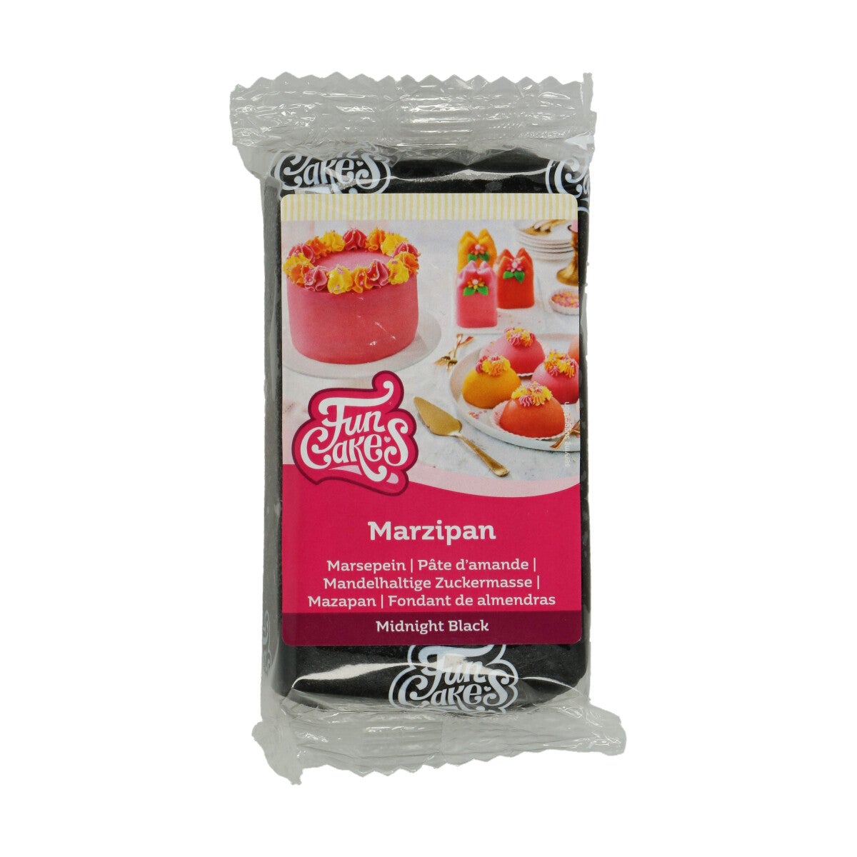 FunCakes Marsepein Midnight Black 250 g
