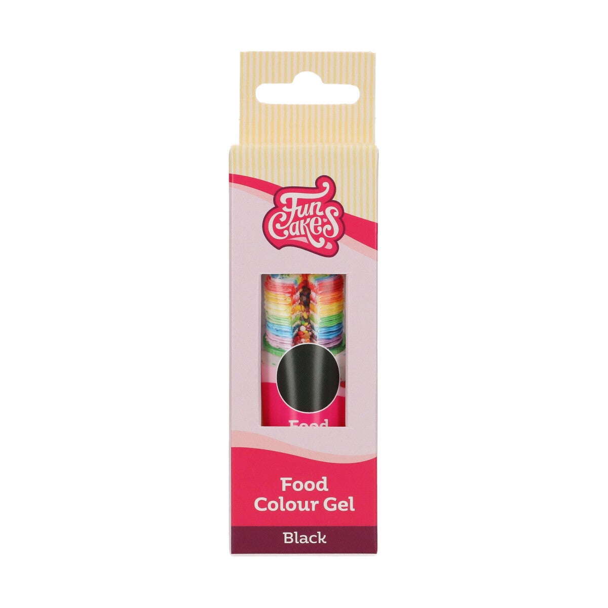 FunCakes Food Colour Gel  Zwart 30 g