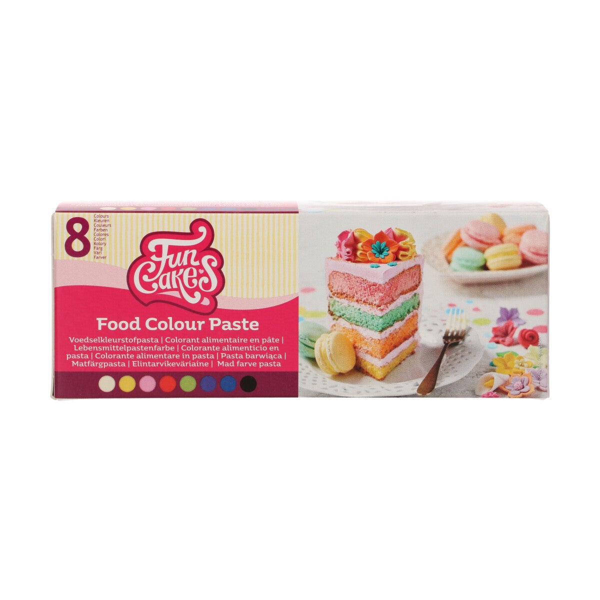 FunCakes Eetbare Kleurstof Pasta Set/8