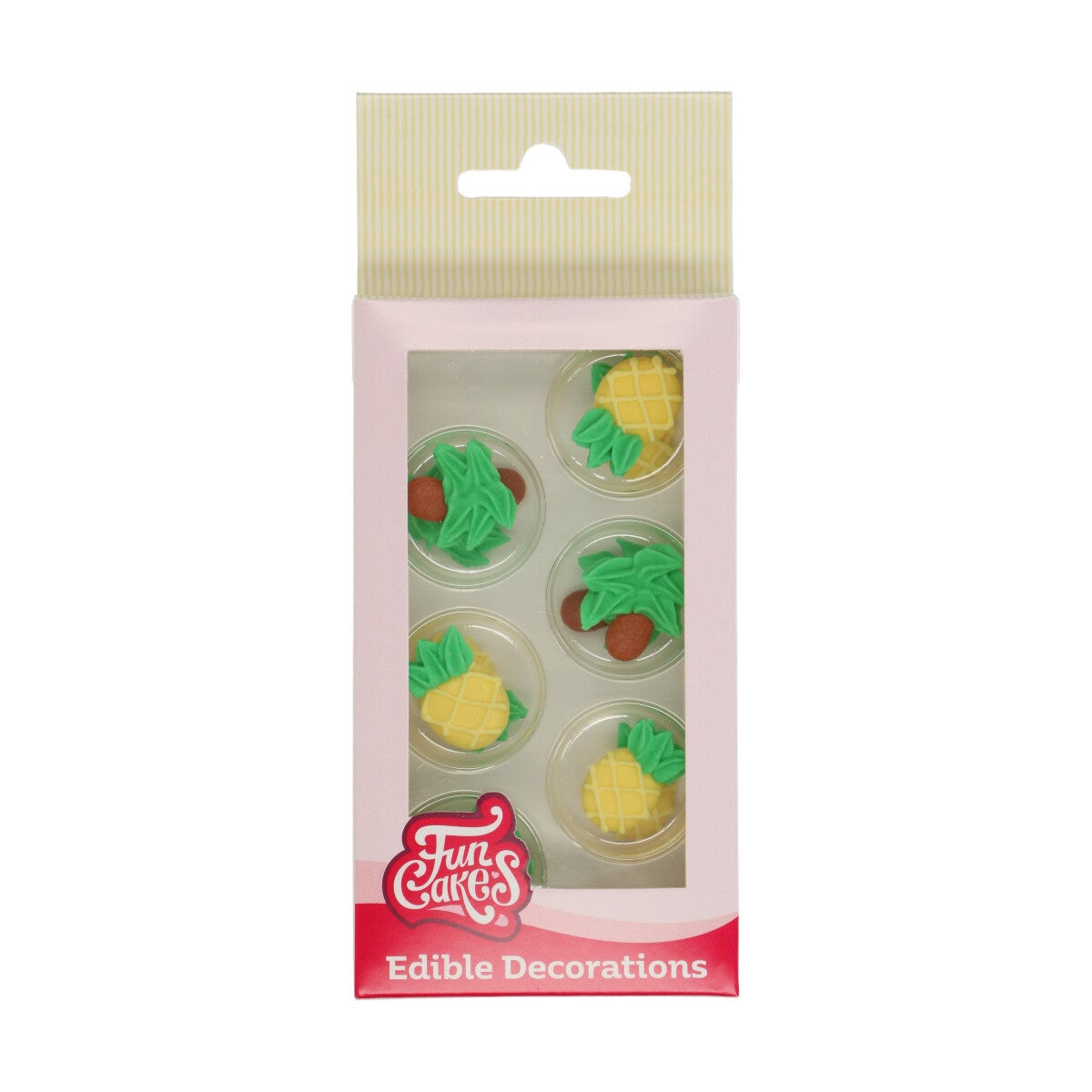 FunCakes Suikerdecoratie Ananas & Palmbomen Set/8